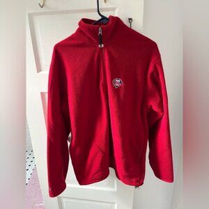 fleece quarter zip Phillies pullover sweater